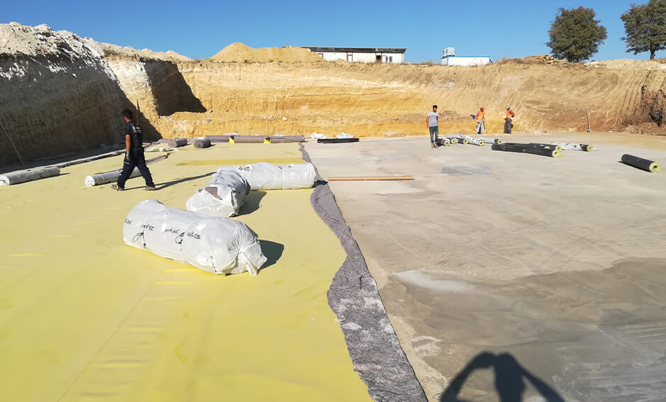 pvc-geomembran-teras-çatı-temel bohçalama-tünel-pvc geomembran kulanım alanları 