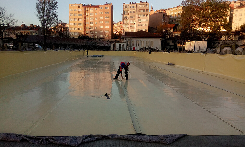 pvc-geomembran-teras-çatı-temel bohçalama-tünel-pvc geomembran kulanım alanları 