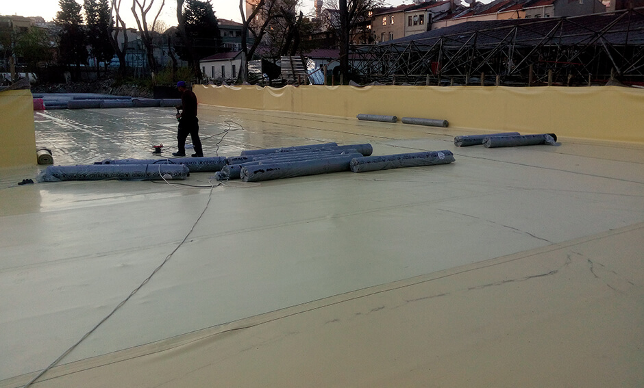 pvc-geomembran-teras-çatı-temel bohçalama-tünel-pvc geomembran kulanım alanları 